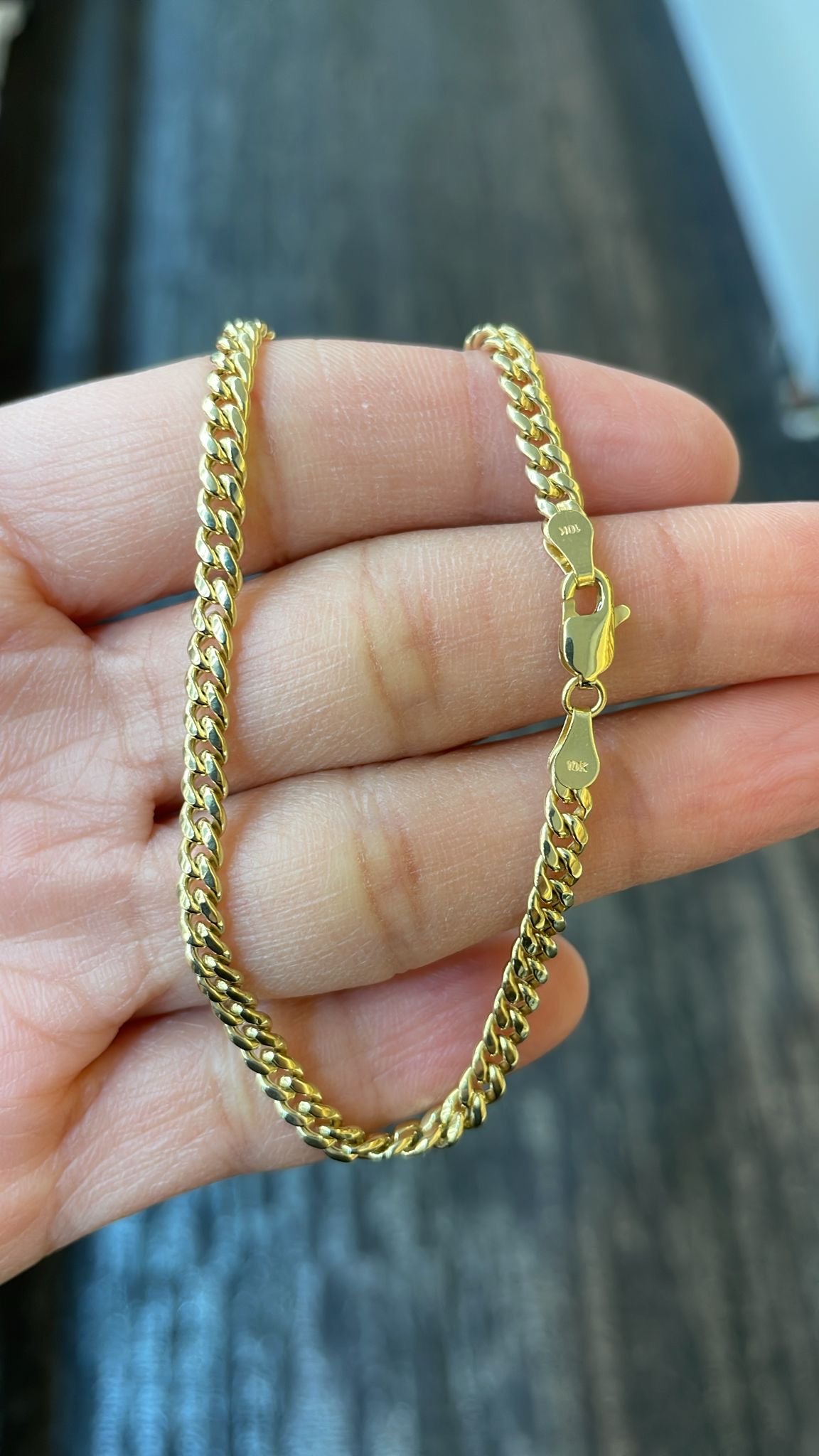 10K MIAMI CUBAN LINK HOLLOW BRACELETS - GRILLZSTATION