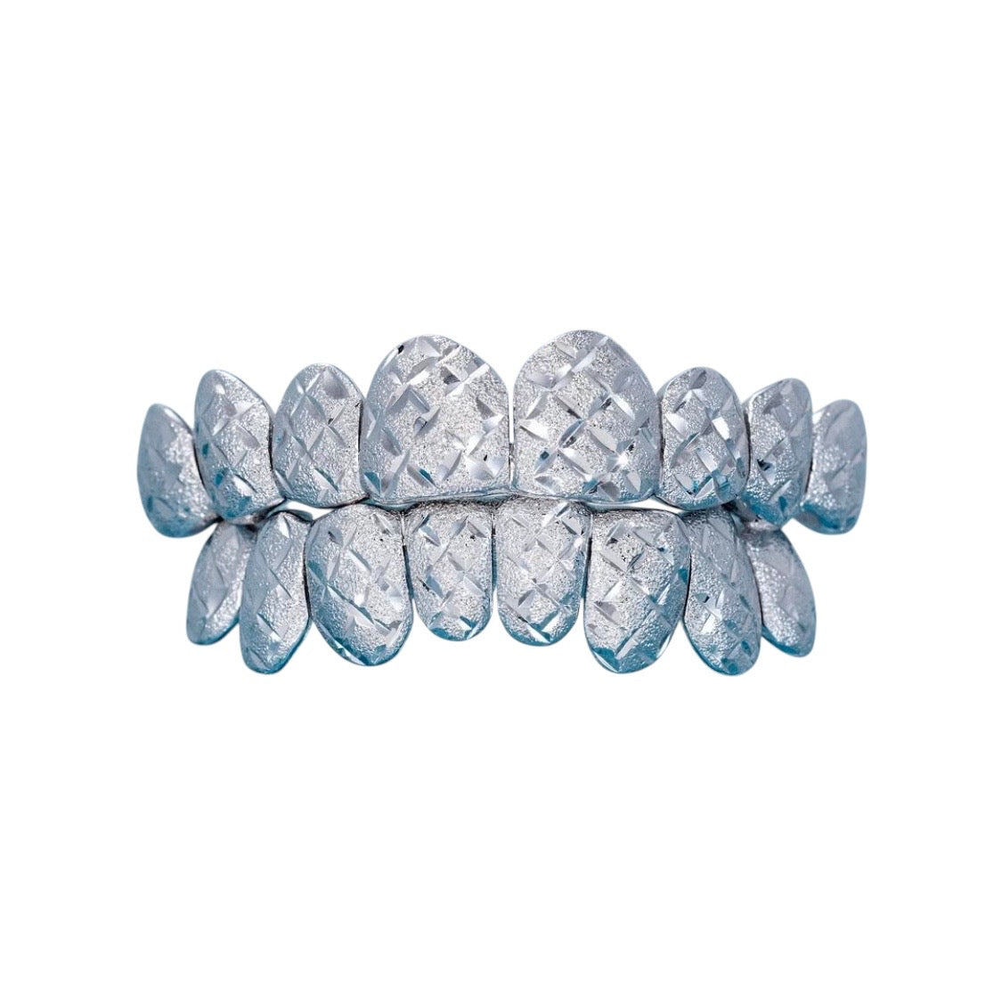 Diamond Dust Diamond Cut Custom Grillz - GRILLZSTATION