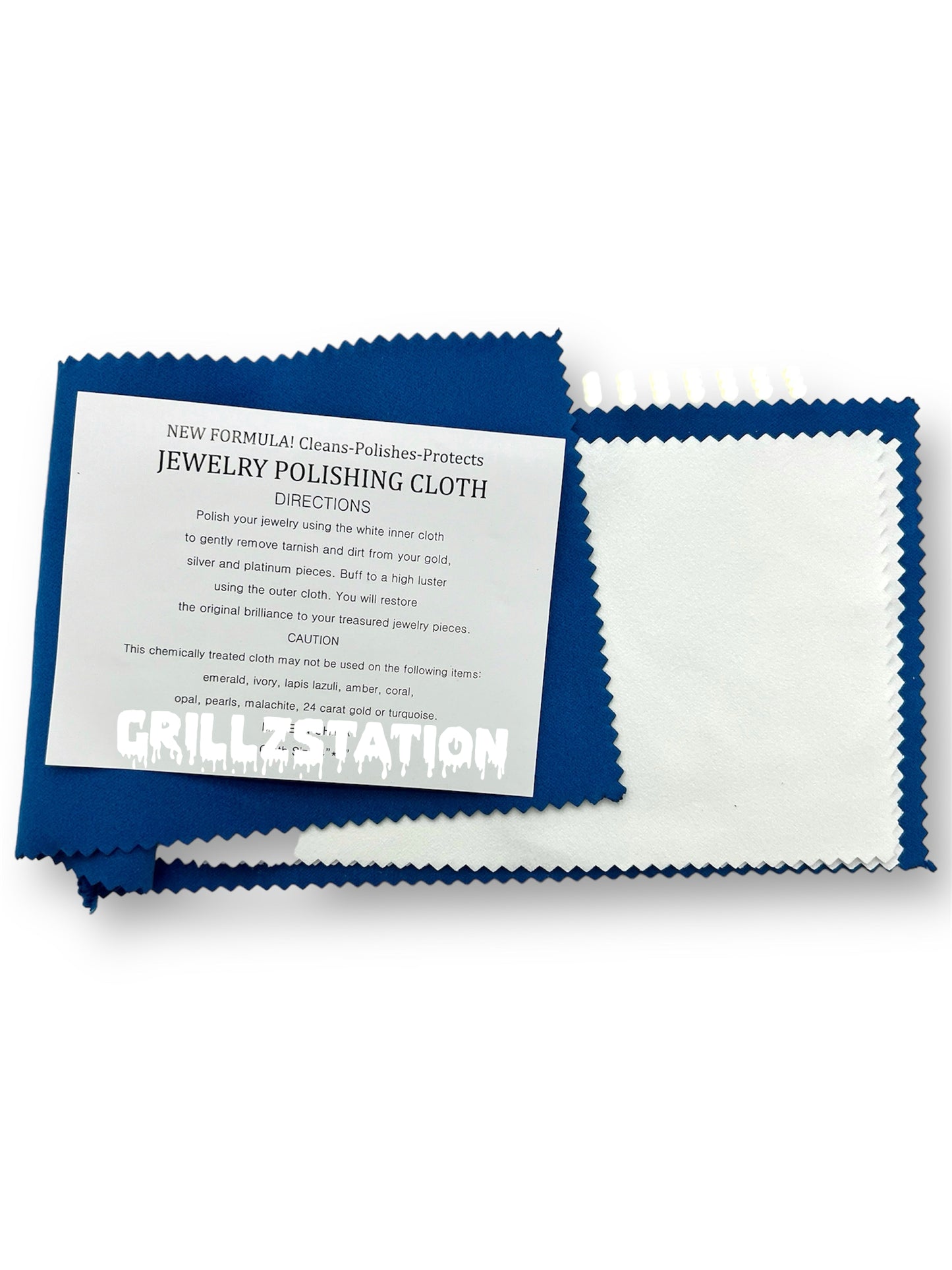 JEWELRY CLEANING POLISH CLOTH - GRILLZSTATION