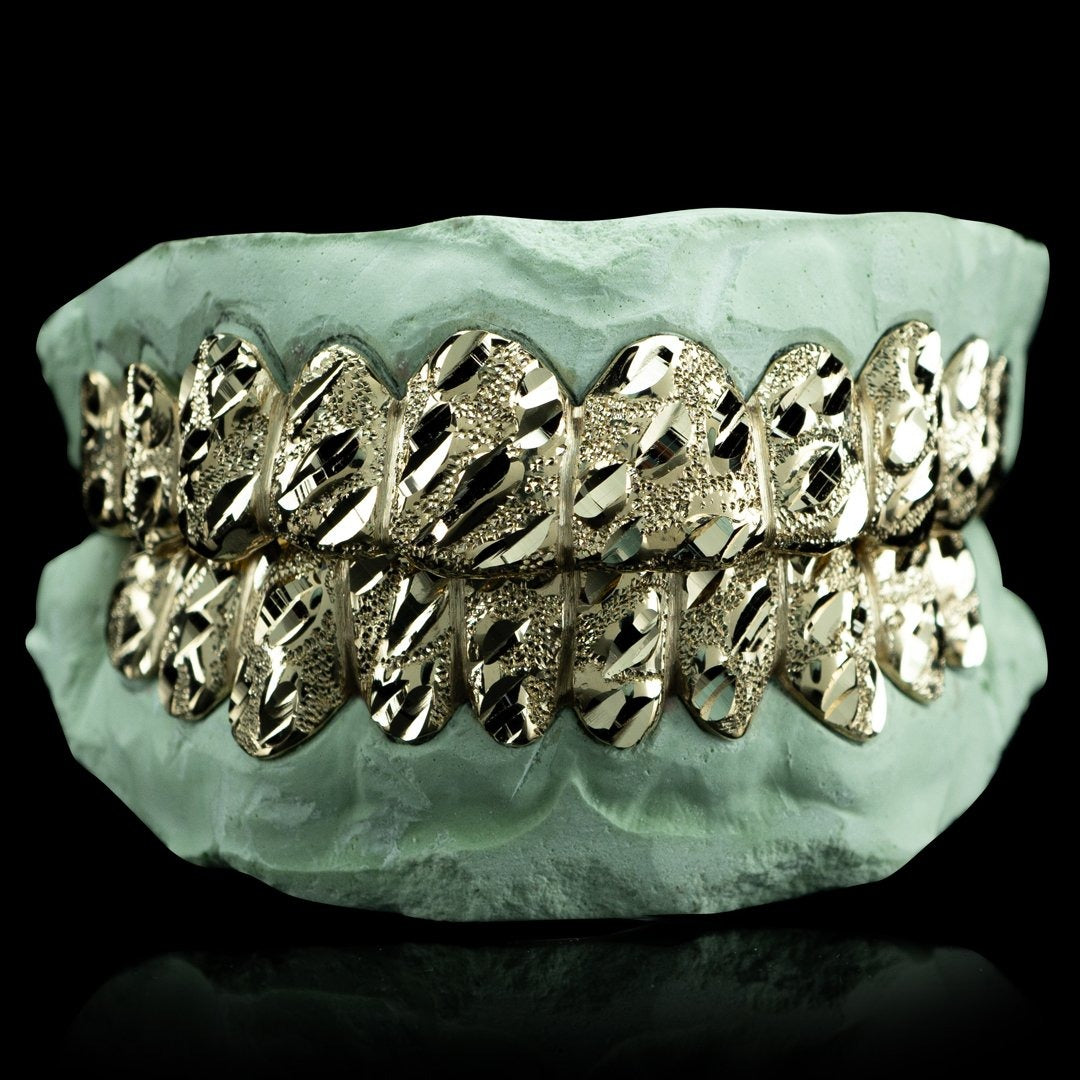 Diamond Cut Nugget Grillz - GRILLZSTATION