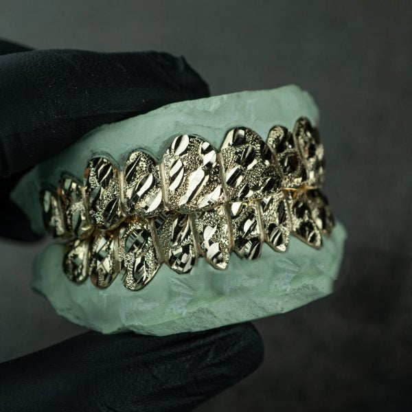 Diamond Cut Nugget Grillz - GRILLZSTATION