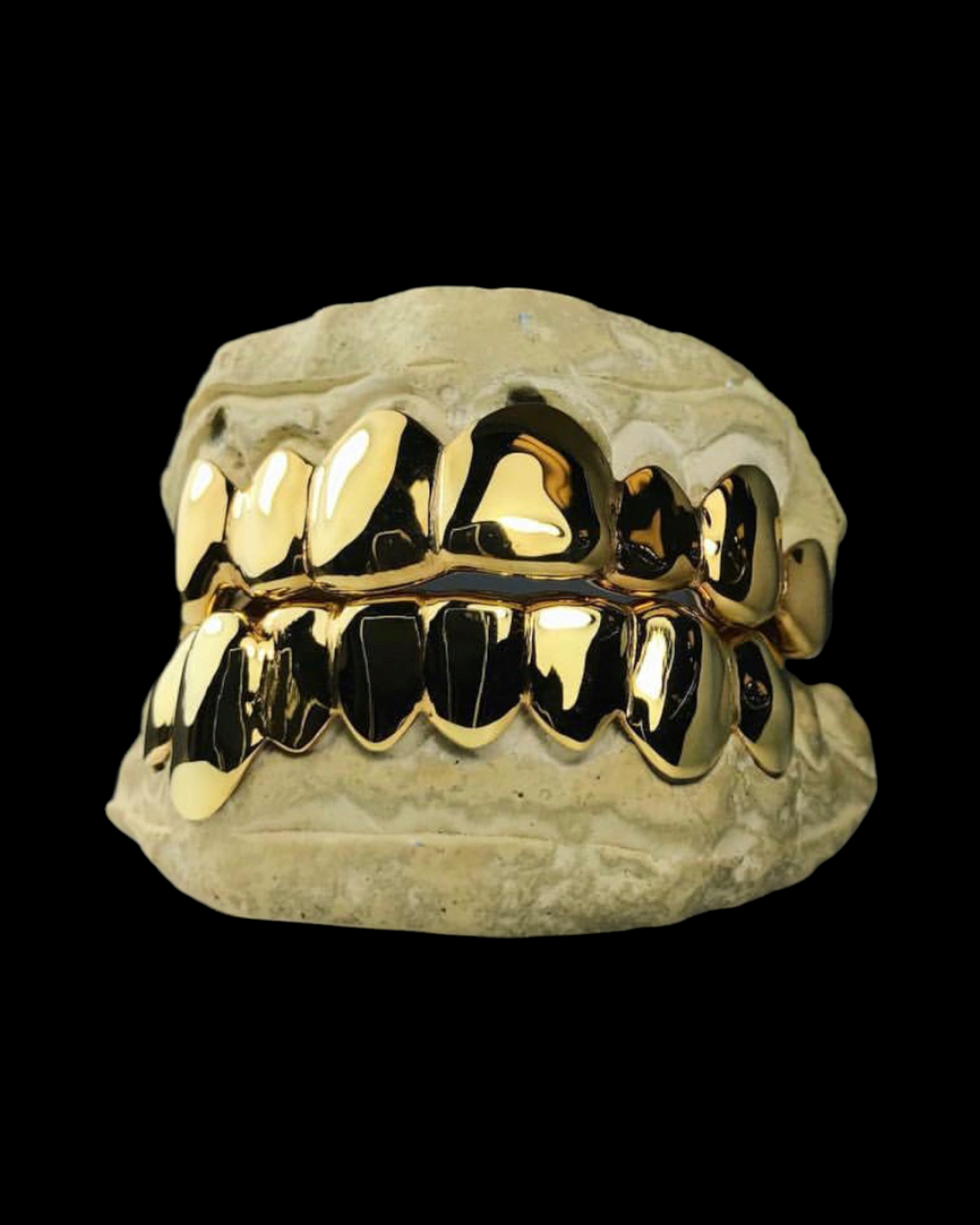Solid Gold Grillz Made to Order, Custom Fitted Teeth Grillz - GRILLZSTATION