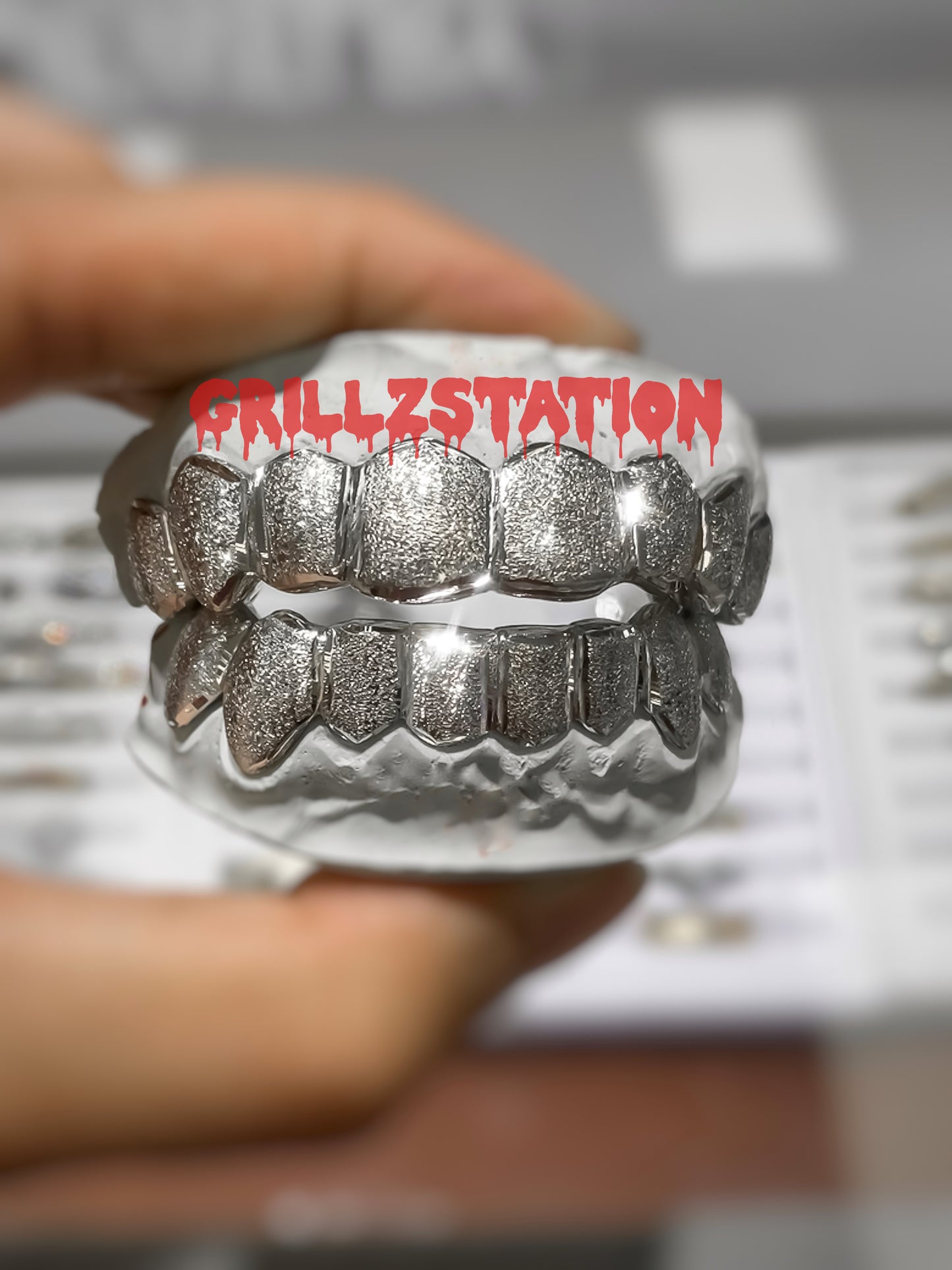 Diamond Dust Custom Grillz - GRILLZSTATION 