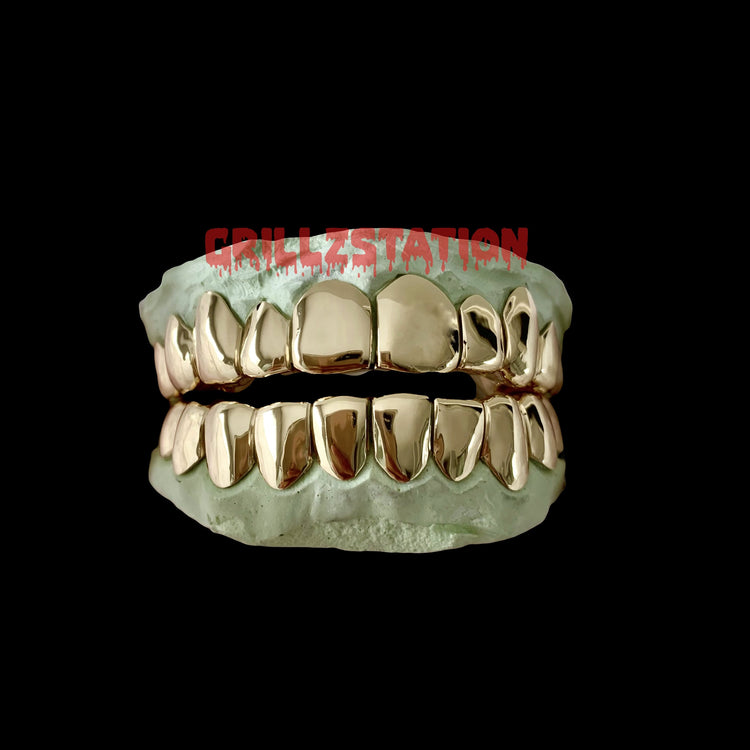 Permanent Cut Custom Grillz, Deep Cut Custom Teeth Grillz GRILLZSTATION