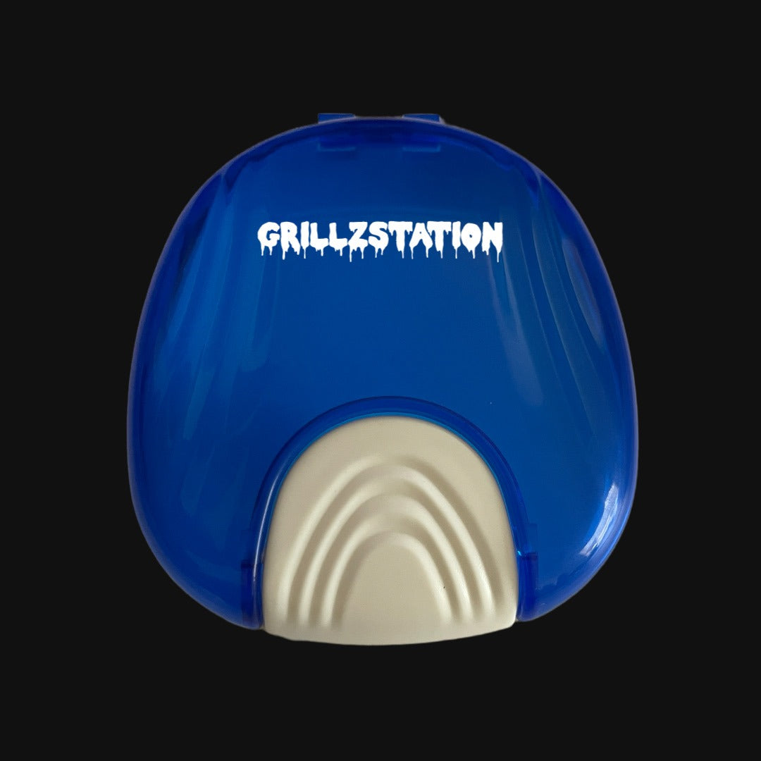 GRILLZ Case protective, portable, simple, perfect gift idea, avoid losing grillz ( Blue ) - GRILLZSTATION 