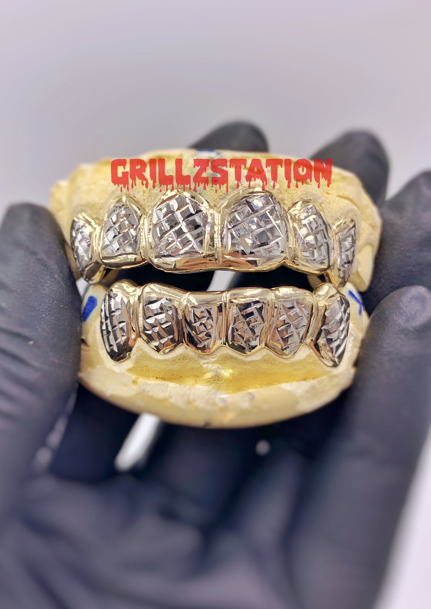 Trillion Cut Custom Grillz - GRILLZSTATION 