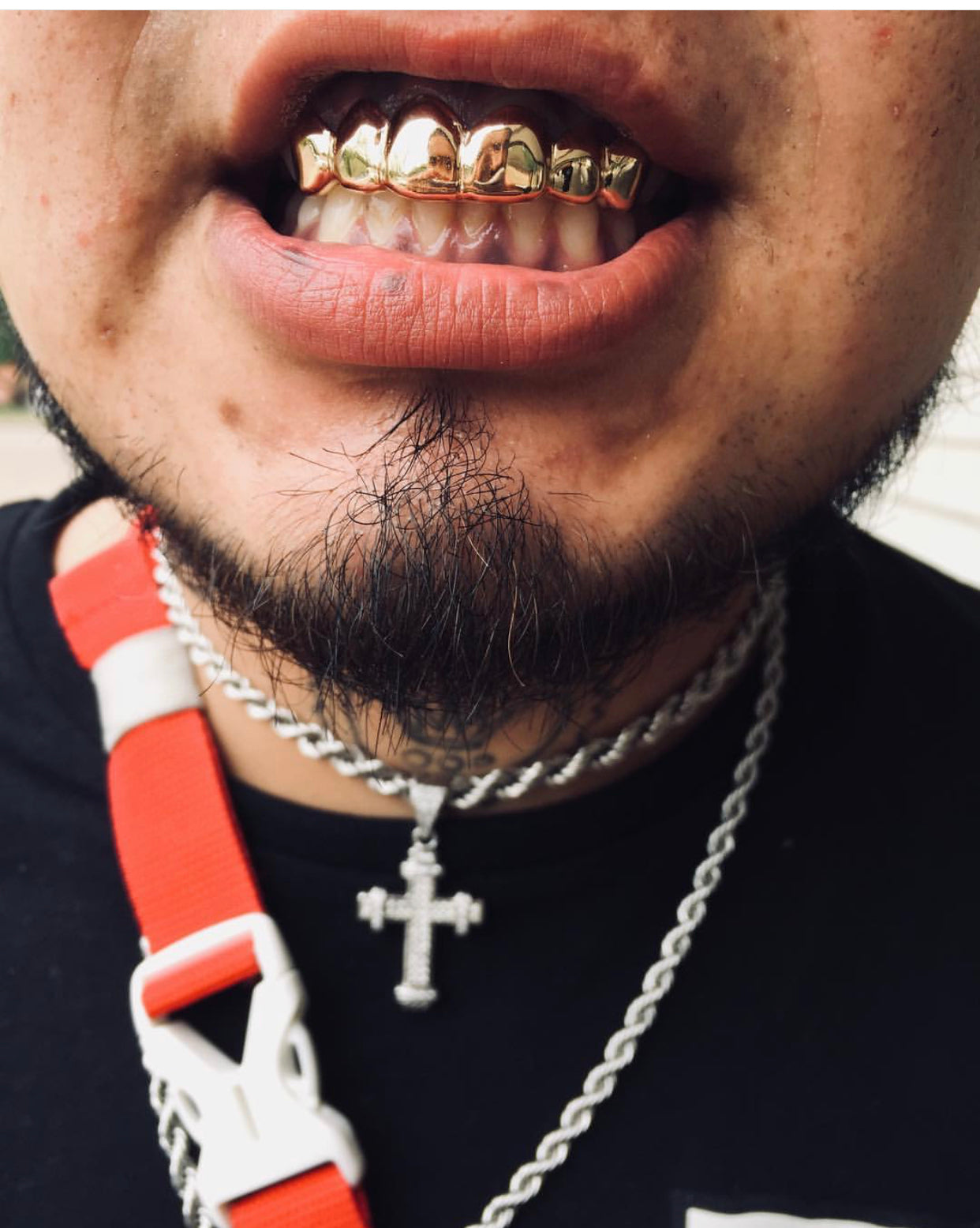 Solid Gold Grillz Made to Order, Custom Fitted Teeth Grillz - GRILLZSTATION 